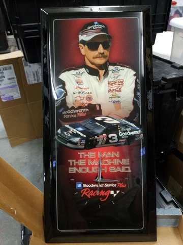 RARE 2000 #3 DALE EARNHARDT "the man the machine enough said" WALL CLOCK Nascar Cover