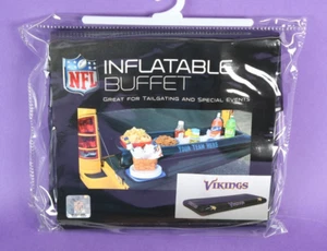 NFL Minnesota Vikings Heckklappe 55" x 23" aufblasbares Party Buffet Schwebetisch - Bild 1 von 4