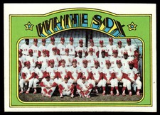 1972 Topps Chicago White Sox Chicago White Sox #381