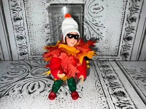 Byers Choice Carolers Kindle LEAVES (HALLOWEEN / Brown Hair) 7” - Picture 1 of 10