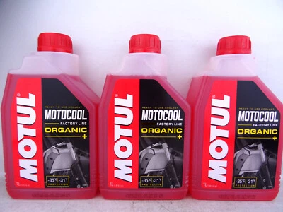 Kühlflüssigkeit Motul Motocool rot Factory Line Motorrad silikatfrei 3Liter NEU - Bild 1 von 4