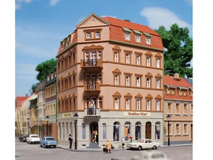 Ecke Haus Mit Laden - Nenngröße Tt Auhagen 13334 - Bild 1 von 10