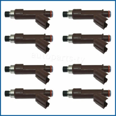 8 piezas nuevos inyectores de combustible para 05-09 Toyota Tundra Sequoia Lexus GX470 LX470 4,7 L Foto 1 de 4