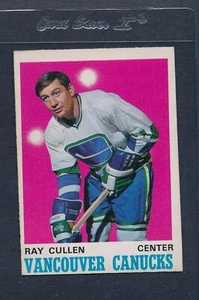 1970/71 OPC O-Pee-Chee #228 Ray Cullen Canucks EX *243 - Picture 1 of 1