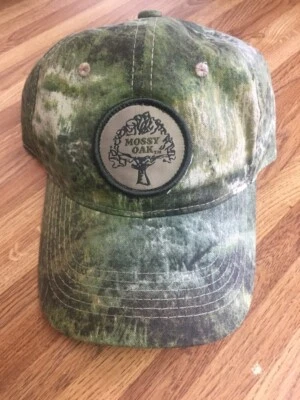 Mossy Oak Unstructured Baseball Style Hat, Country DNA Camo Adult Adjustable NWT - Image 1 of 4
