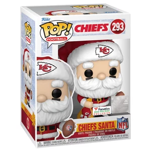 Funko POP Vinyl KANSAS CITY CHIEFS SANTA #293 Fanatics 2024 Holiday Exclusive - Picture 1 of 1