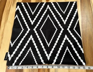 NESTINCO Juego de 2 Fundas de Almohada Ocultas con Cremallera 16 x 16 Blanco y Negro Boho Nuevo - Imagen 1 de 6