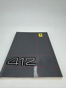Ferrari 412 Owners Manual | (417/86) | Francorchamps | Factory Original - Picture 1 of 11