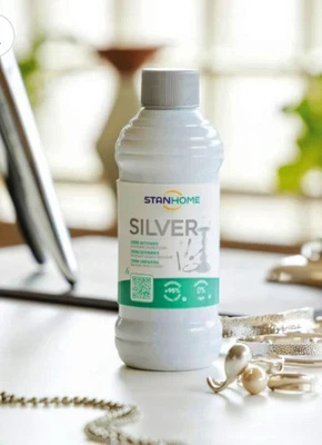 Stanhome Crema Detergente Per Argento, Cromo E Silver-Plate SILVER 250 ML