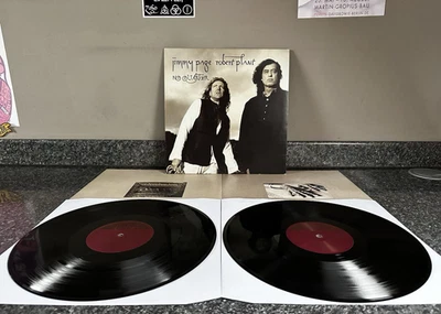 DOUBLE VINYL LP JIMMY PAGE ROBERT PLANT NO QUARTER 526 362-1 UK 1ST PRESS EX/NM- - Image 1 of 4