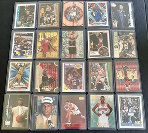 20 verschiedene HOFer Basketball Karten Lot-ft. 5 Rookie Card-Shaq/Iverson/Nash/Kidd - Bild 1 von 2