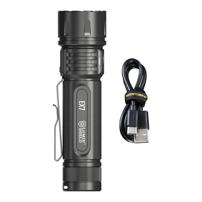 Nitecore EX7 6000 Lumen High Performance Rechargeable Flashlight - Image 1 of 4