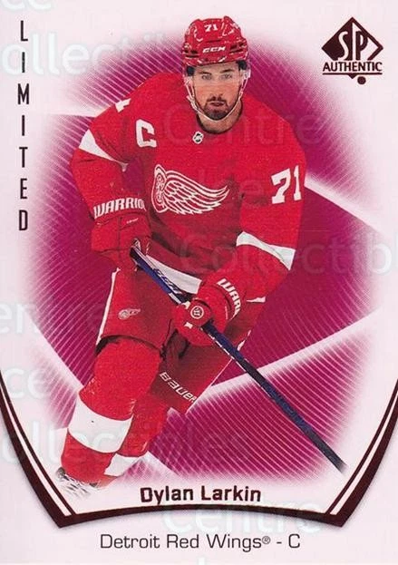 2021-22 SP Authentic Limited Red #91 Dylan Larkin - Image 1 of 1