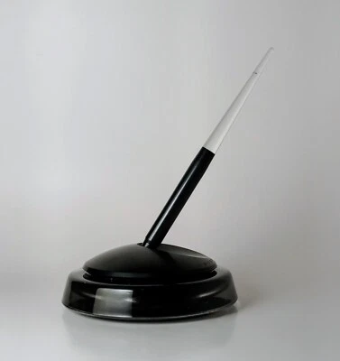 VTG Esterbrook Dip Less Ink Well No.444 & Clear Fountain Pen w/1550 Nib USA - Image 1 of 4