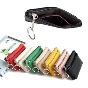 Ladies Wallet Pouch Coin Purse Card Cash Holder Key Bag Storage Bag Soft Simple - Picture 1 of 29
