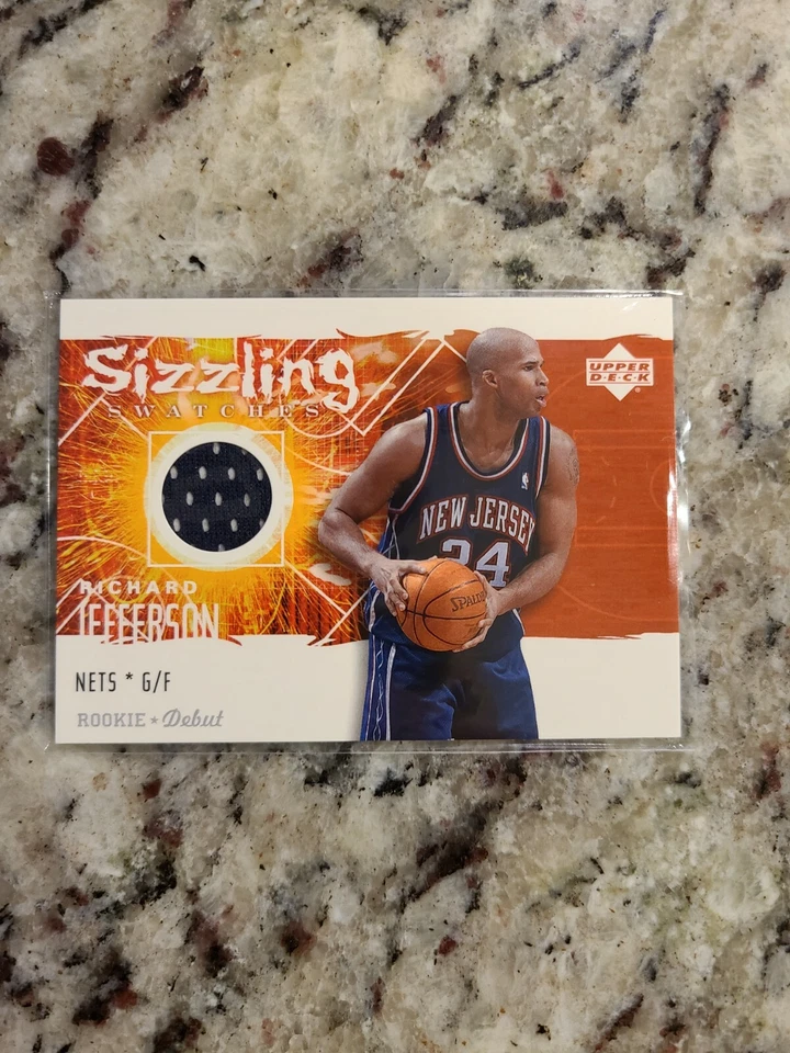 2005-06 Upper Deck Rookie Debut Sizzling Swatches Richard Jefferson #Ss-Rj - Image 1 of 2