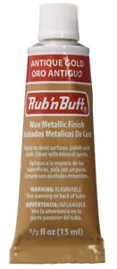 Amaco Rub'N Buff, Antique Gold - Picture 1 of 2