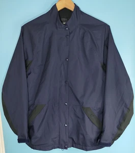 Footjoy Womens Dryjoy Windbreaker Golf Jacket Full Zip Blue Size Small - Picture 1 of 3