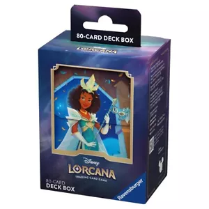 Disney LorcanaTCG: 80 Deck Box Tiana - Set 5 Collectable Card Game Aged 6+ New - Picture 1 of 3