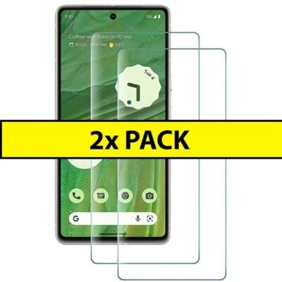 2 Pack TEMPERED GLASS PROTECTOR ANTI SCRATCH For Google Pixel 10 10 Pro XL 9 8 7 - Image 1 of 4