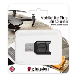 Lector de tarjetas de memoria microSD UHS-I/II Kingston MobileLite Plus USB 3.2 - Bild 1 von 3