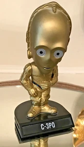 George Lucas Star Wars C-3PO Funko/Bobble Head 2008 hard to find - Imagen 1 de 5