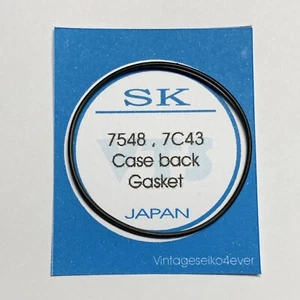 NEW CASE BACK GASKET SEIKO 7C43 7C46 7548 7549-7010 5M22 5M23 Etc. See List - Picture 1 of 1