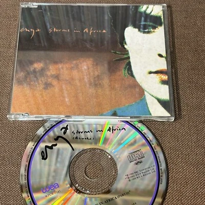 ENYA Storms In Africa JAPAN 5" MAXI CD WPCR-1145 w/ PS 1997 10th Ann reissue - Image 1 of 4