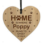 Personalised Home Is Where Plaque Dog Cat Gift Dog Cat Sign For Home Pet Gift