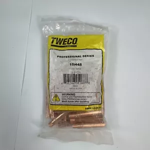 25 Pack Tweco 15H45 (1150-1204) Professional Series .045" Standard Contact Tip - Picture 1 of 5