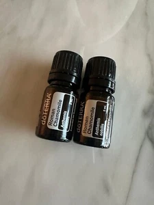 doTERRA Roman Chamomile Essential Oil 5 mL (2 pack) New & Sealed! FREE SHIPPING - Picture 1 of 2