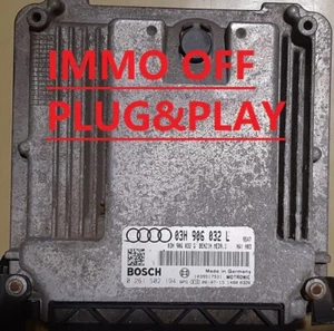 ECU 03H906032L 0261S02194 Audi Q7 2006-2009 BHK 3.6 FSI Automatic PLUG & PLAY - Picture 1 of 7