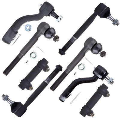 8x Front Pitman Arm Idler Arm Tie Rod End Link For 1993-00 GMC K2500 K3500 Foto 1 de 4