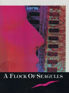 A FLOCK Of SEAGULLS 1983 Listen Tour Program Tour Book - Picture 1 of 1