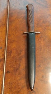 GERMAN WW2 FIGHTING BOOT KNIFE GERMANY WWII BOOTKNIFE TRENCH TRENCHKNIFE - Picture 1 of 10