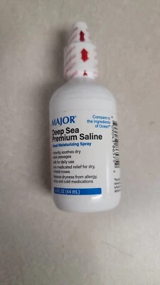 Deep Sea Saline Nasal Spray (12 Bottles) 1.5 oz/ea EXP: 04/2026 - Image 1 of 2
