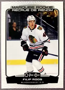 2022-23 O-Pee-Chee Marquee Rookie #581 Filip Roos Chicago Blackhawks RC - Picture 1 of 1