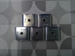 Eaton B-Line B450-1/4 1/4" Steel U-Washer 5 Pack **Free Shipping** - Picture 1 of 2