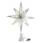 3X(Cime D'arbre De Noël Lampe Led Étoile Décorations De Noël Pour Ornements4450