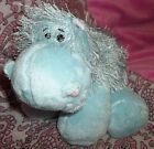 7B Set of 2 Ganz Webkinz Blue HIPPO Plush Stuffed Animals