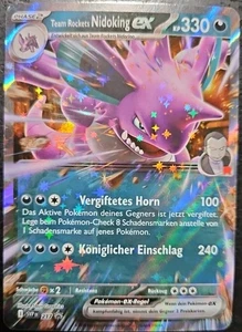 Pokemon TCG : Team Rocket's Nidoking EX SVP 217 Black Star Promo 2025 DEU - Bild 1 von 1