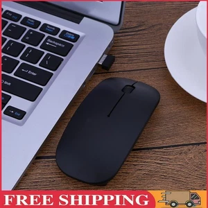 2.4GHz Cordless Mouse 3 Buttons 1000 Computer Mice for Laptop (Black) - Bild 1 von 9