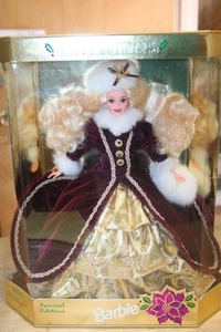 Vintage Barbie #15646 Happy Holidays Special Edition Doll 1996 Mattel - BNIB - Bild 1 von 5