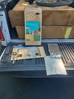 Vintage New Never Used Monarch Junior West Coast Lo-mount Mirror Low Rider Truck - Image 1 of 4