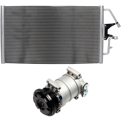 AC Condenser & AC Compressor Cooling Kit For 1996 1997 1998-1999 Chevrolet C1500 - Image 1 of 4