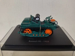 RENAULT HI 1922 GREEN TRACTOR/FARMER 1:43 UH HACHETTE - Imagen 1 de 3