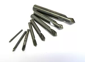 VERTEX NC SPOT DRILLS SOLID MICROGRAIN CARBIDE 90 DEGREES INC - Picture 1 of 2