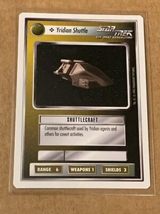 Star Trek CCG Beta WB 1995 Yridian Shuttle - Picture 1 of 2