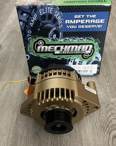 Mechman S Series 240 Amp High Output Alternator 6/12 Ford 6S Billet Racing(READ) - Picture 1 of 13