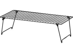 2 Ikea GREJIG Portascarpe Impilabili METALLO Corridoio Scaffale Armadio 58x27cm Pieghevole - Foto 1 di 6
